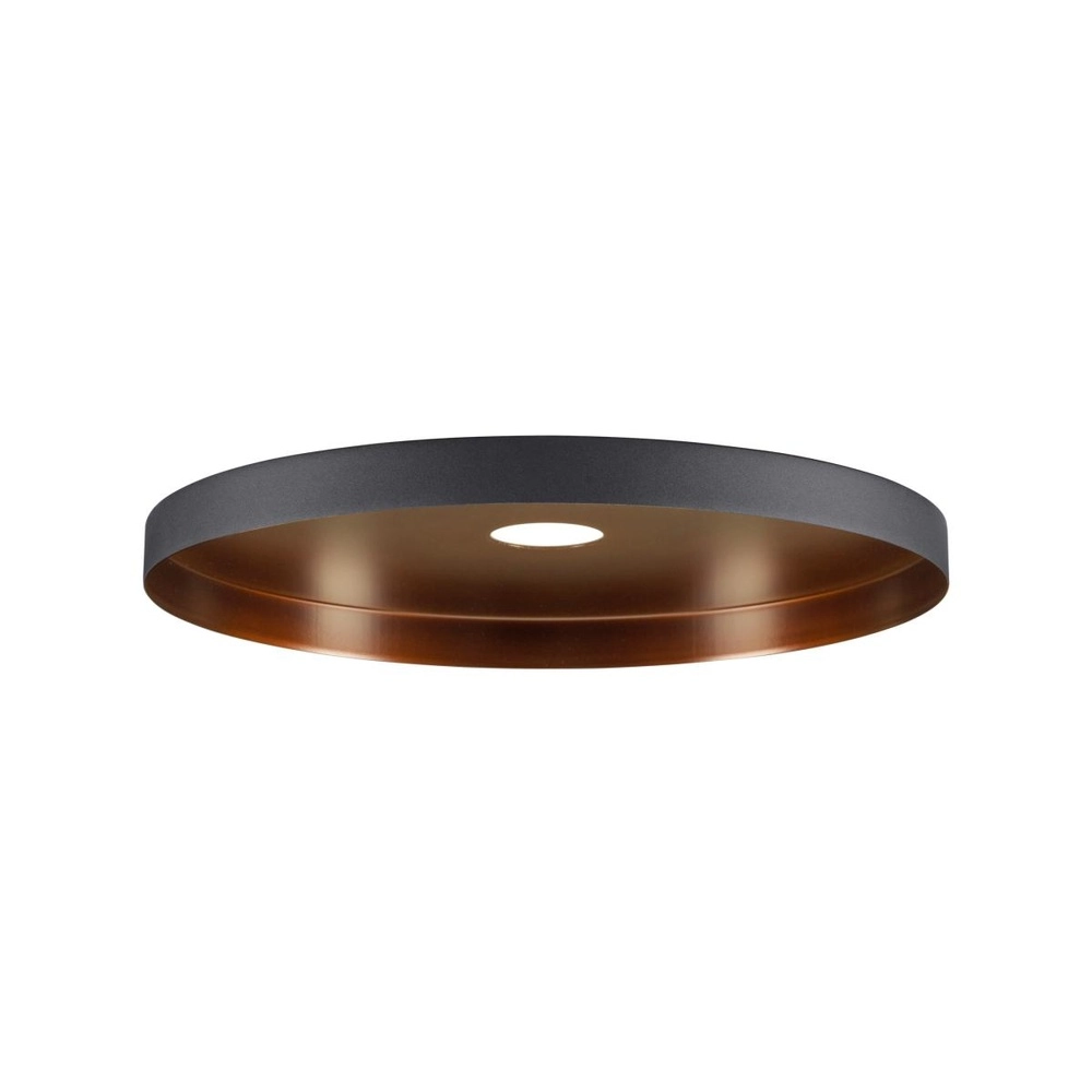 Lampenschirm Lalu Teller schwarz 1,5cm SLV 4024163306584