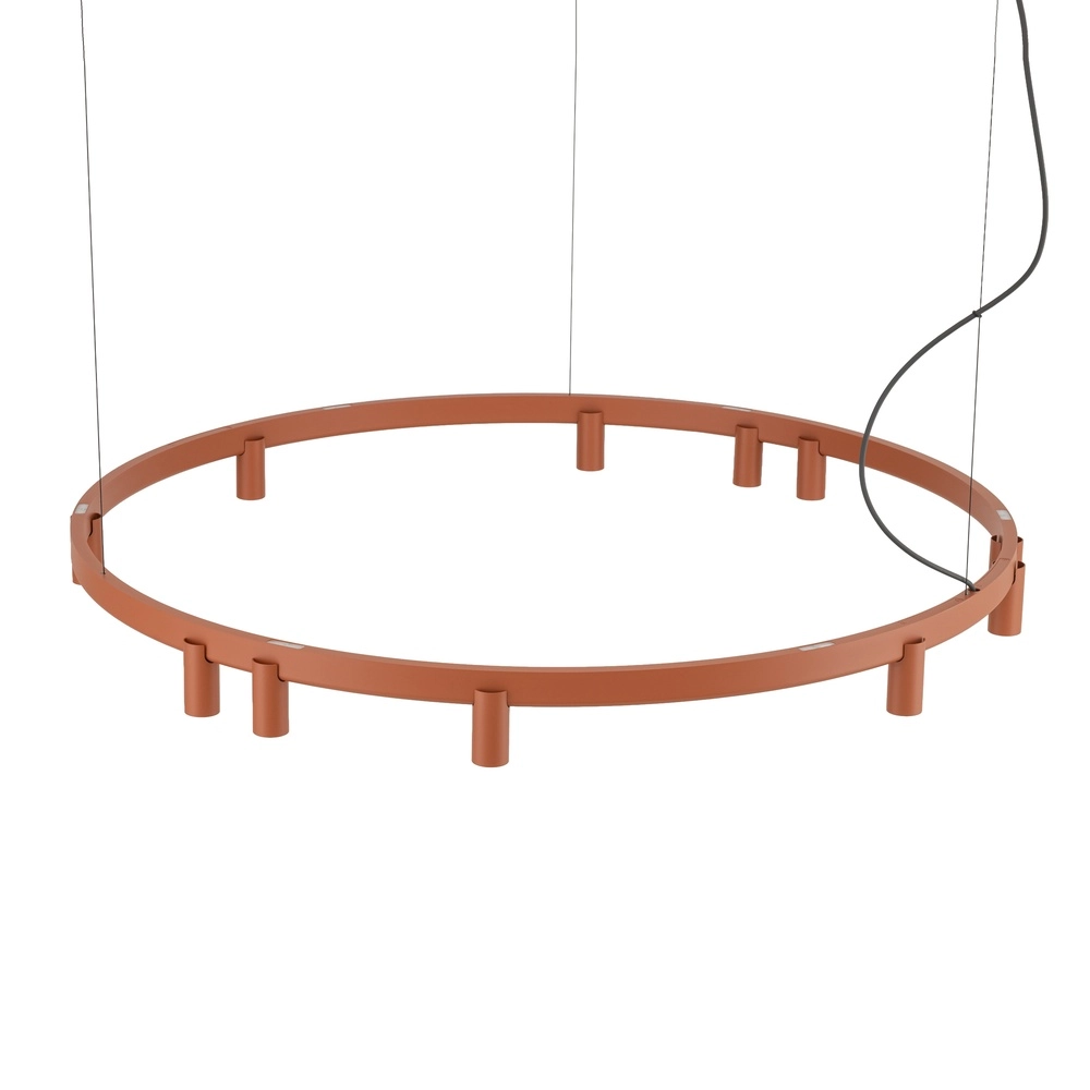 Design-Pendellampe Fourty Terrakotta Ø 116 cm Lyora 5903139124201