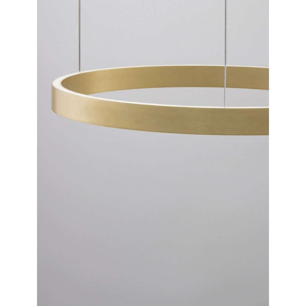 Goldene Pendelleuchte Elowen Ausführung Ø 60cm Lyora 5212017439062