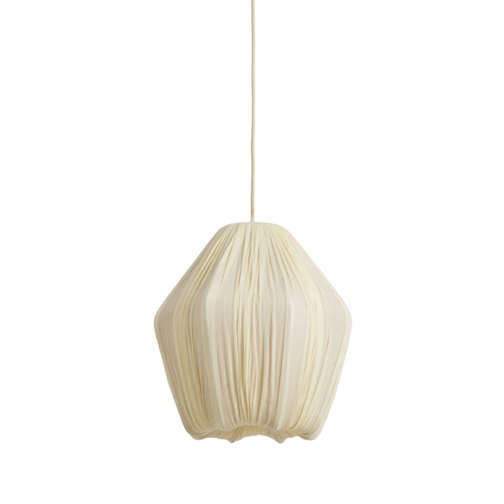 Pendellampe Tambisan weißer Ø 34cm