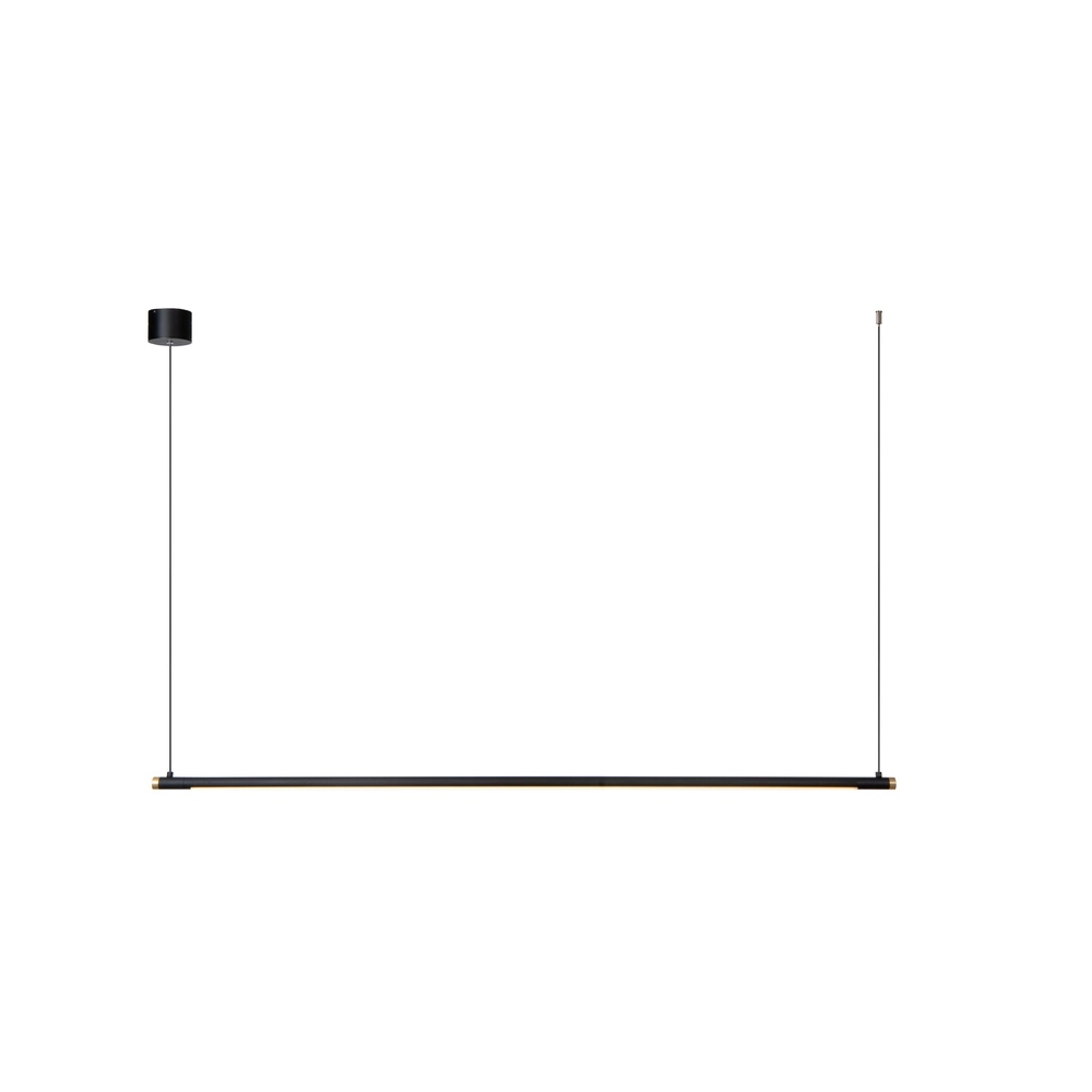 Elegante Pendellampe Marnik Schwarz 150 cm Premium by Lucide 5411212421210