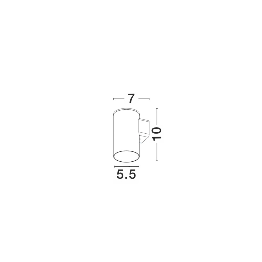 Schwarzer Aufbaustrahler Alp Downlight Lyora 5212017415875