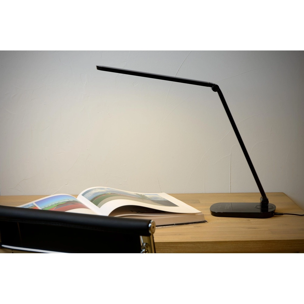 Schreibtischlampe Vario Led Schwarz Lucide 5411212241818