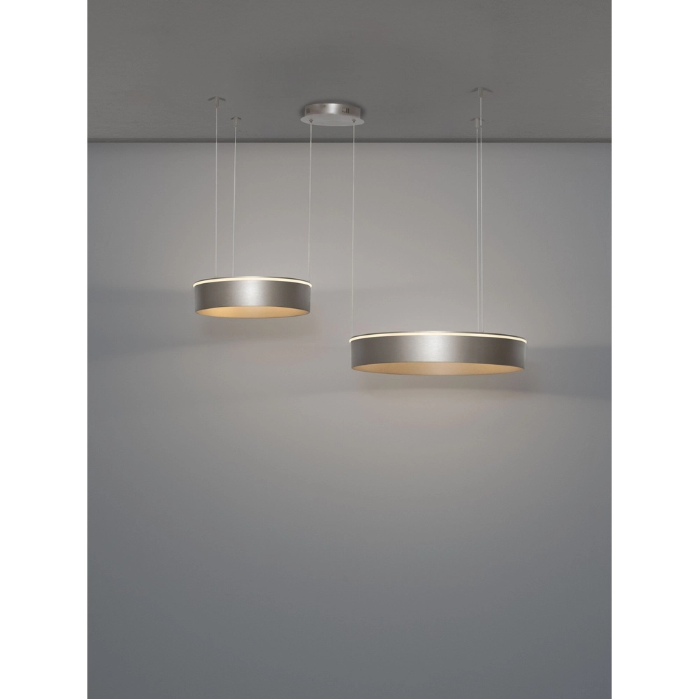 Moderne Pendellampe Olivia Doppelnickel Lyora 5212017494276