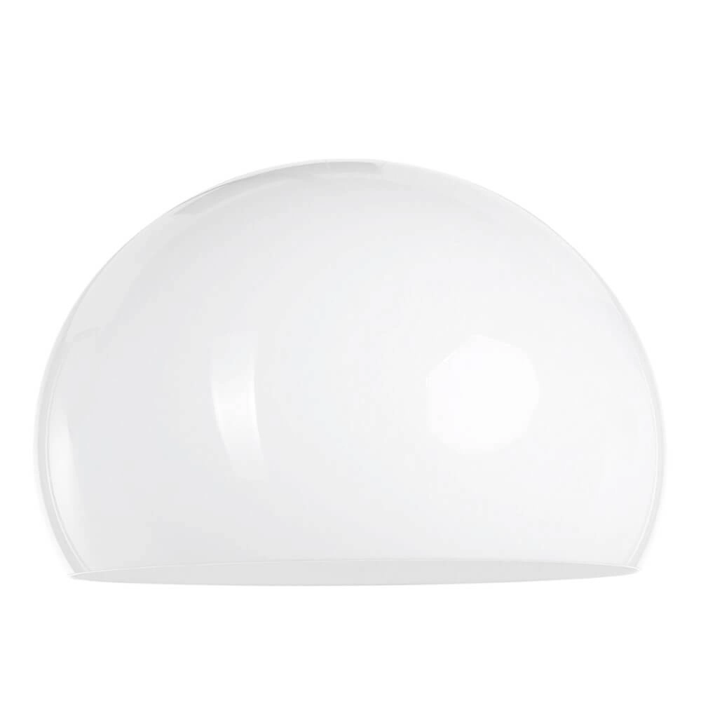 Bogenlampe Stresa Edelstahl mit weißem Lampenschirm Steinhauer 8712746092882