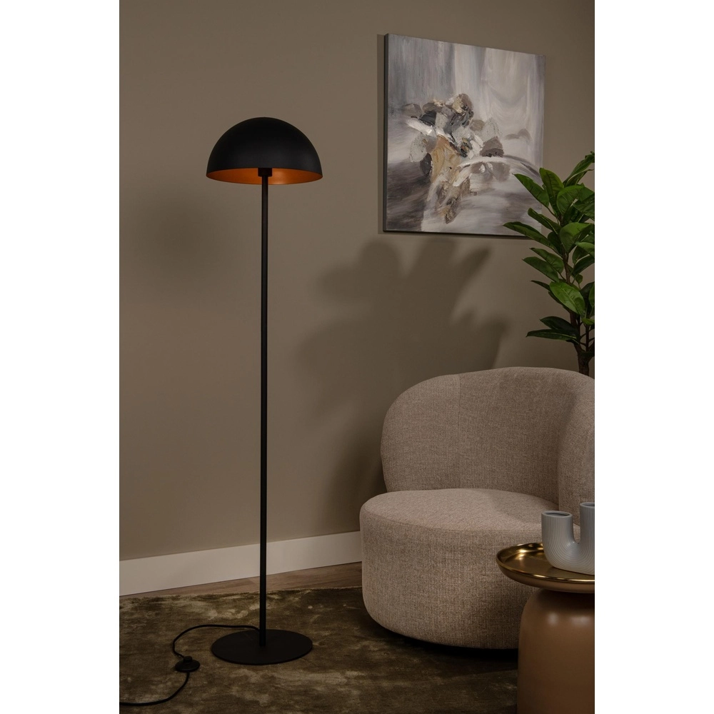 Design-Stehlampe Siemon Schwarz Lucide 5411212451668