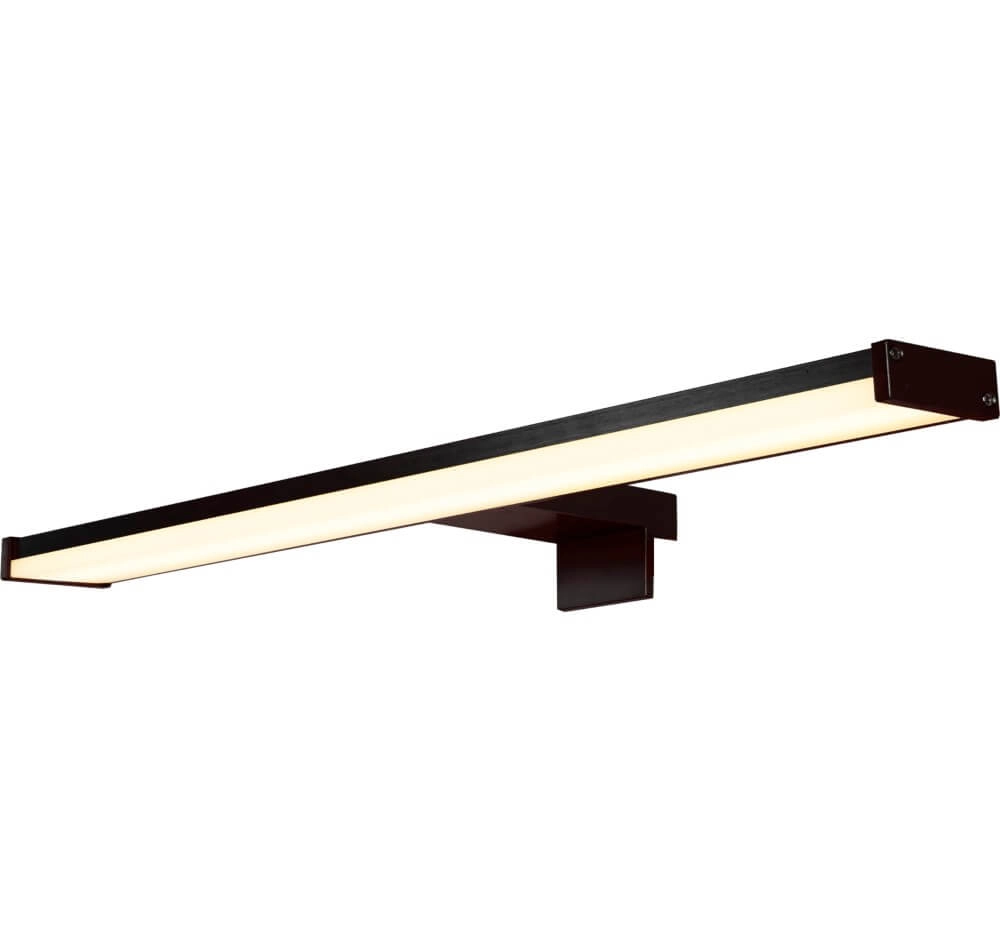 Spiegelleuchte Kos schwarz 60cm