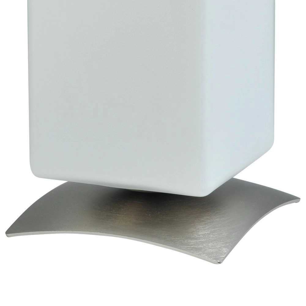 Tischlampe Oblica Square 23 cm metallic-grau Masterlight 8718121011646
