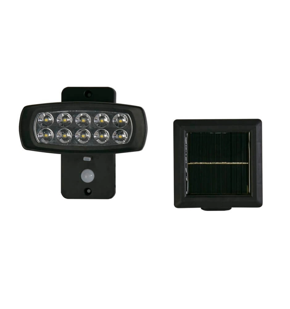 Wandlampe Solar mit separatem Solarpanel