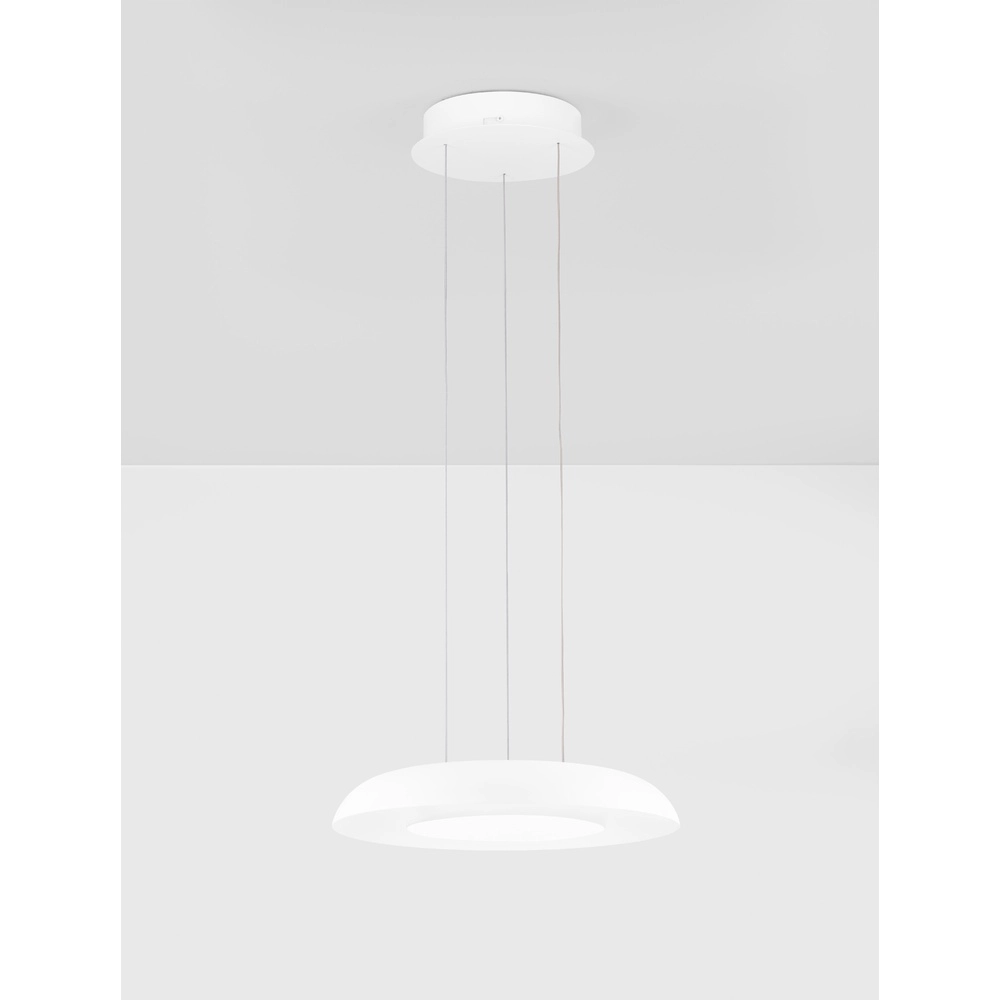 Moderne Pendelleuchte Ormi Ø 40cm weiß Lyora 5212017463227