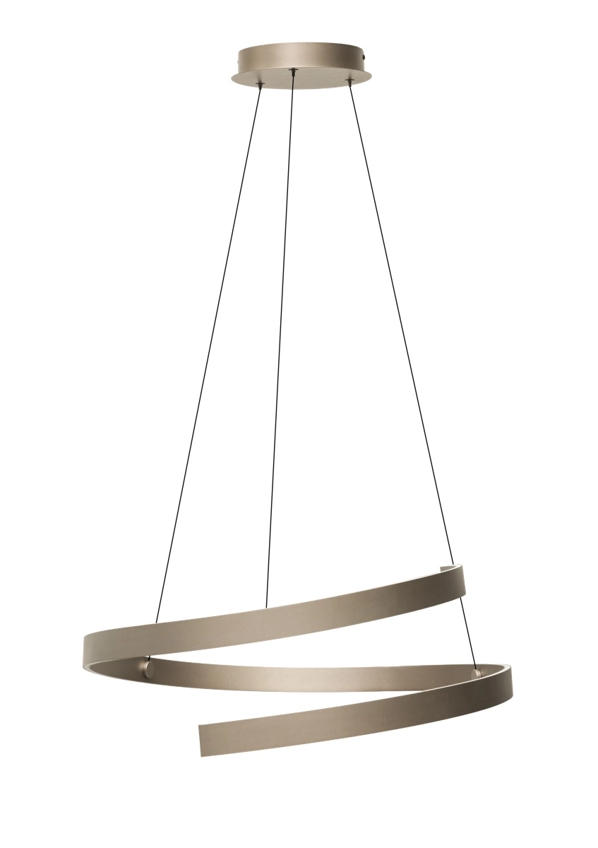 LED-Pendellicht Remona Ø 60cm – Champagner ETH 8720195311461