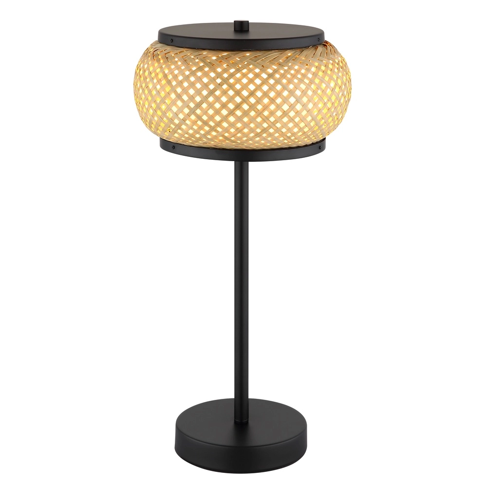 Tischlampe Bambora mit Bambus Globo 9007371572861