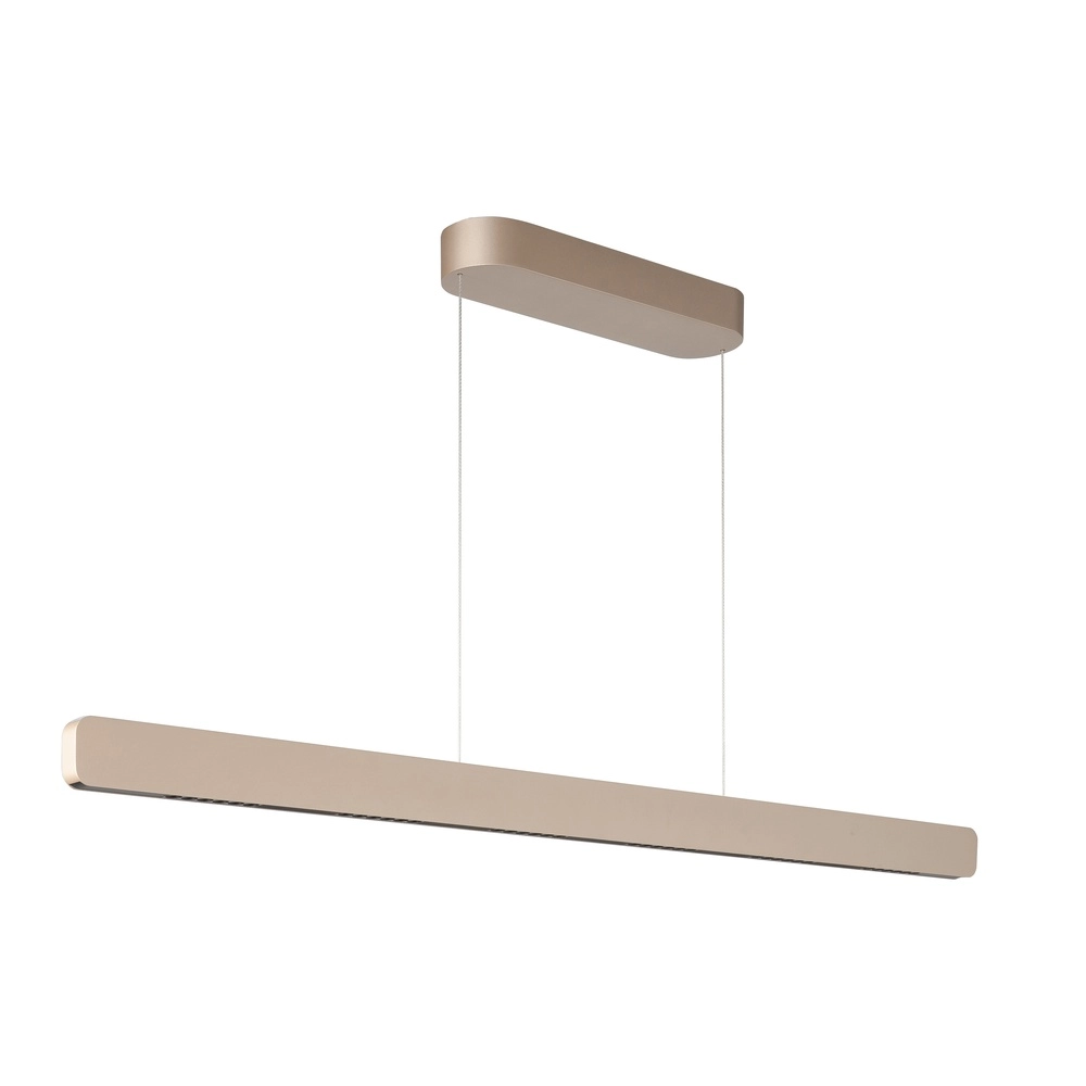 Pendellampe Kaia 120 cm Champagnergold