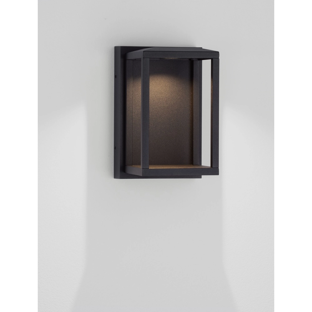 Schwarze Wandleuchte Prive ca. 19cm Lyora 5212017453143