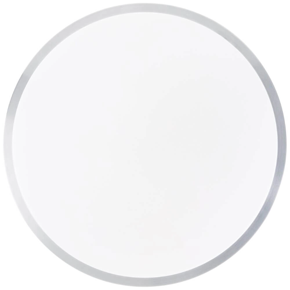 Deckenleuchte aus Nickel Livius mit weiß Ø 48,5cm Brilliant 4004353426483