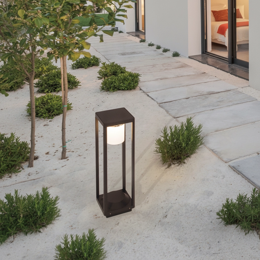 Solar-Gartenleuchte Loveto anthrazit