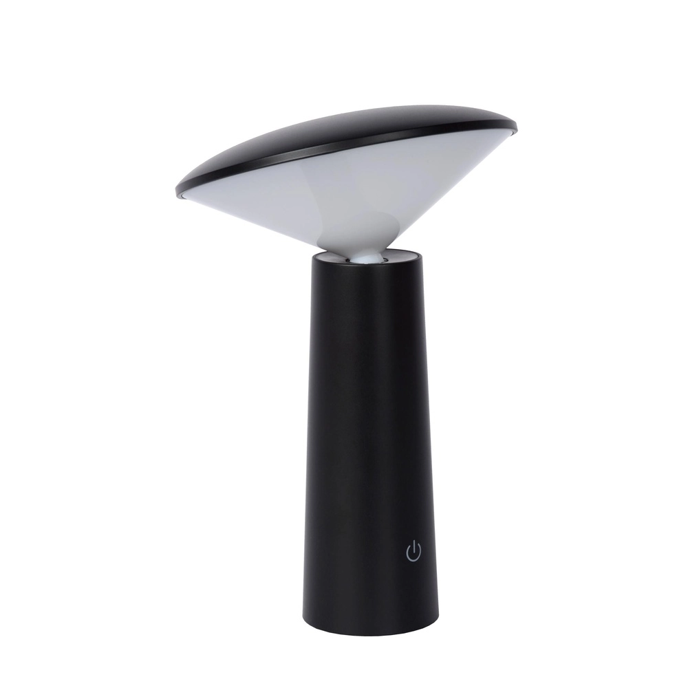 Wiederaufladbare Tischlampe Jive IP44 Schwarzlichtfarbe verstellbar
