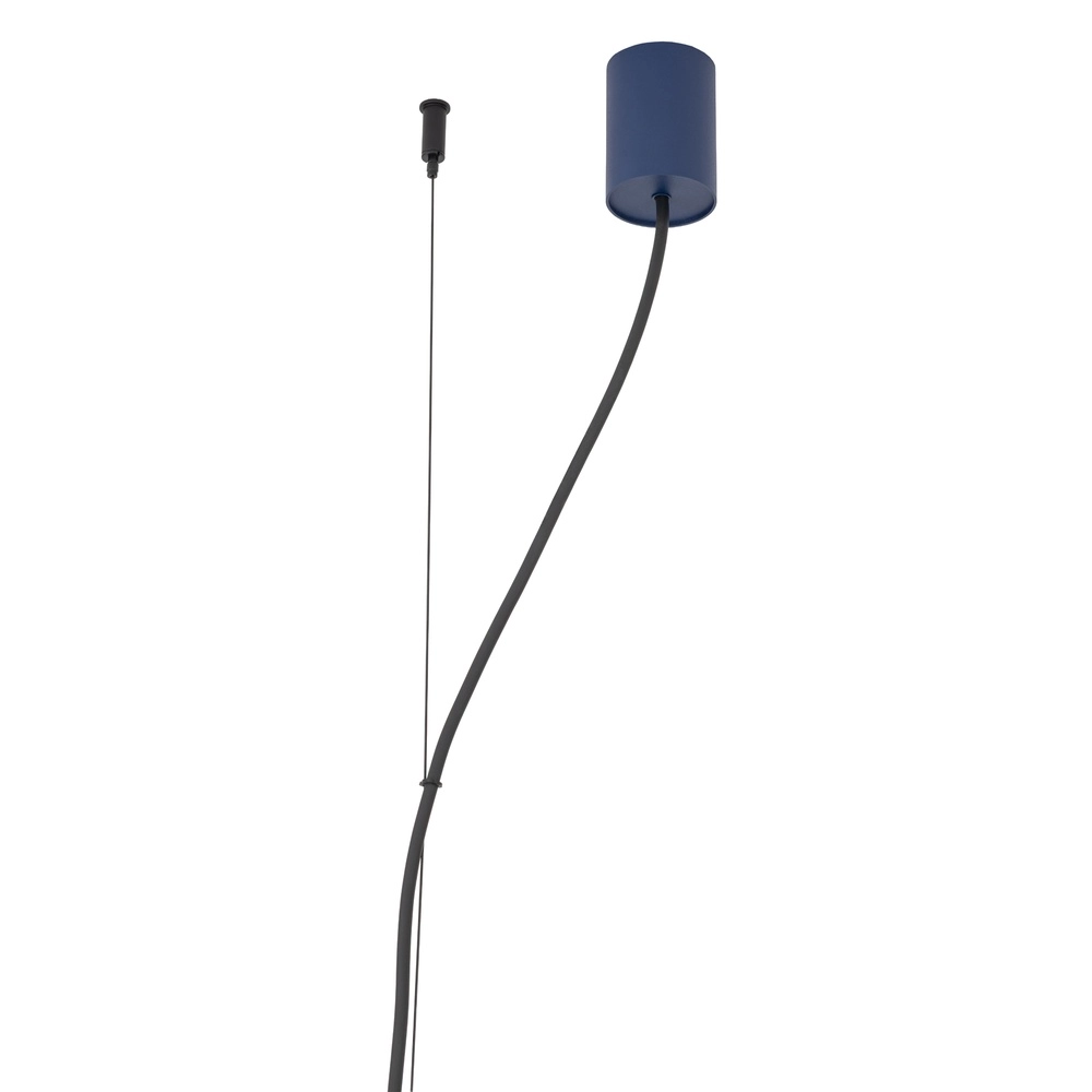 Design-Pendellampe Fourty 8-Licht Marineblau Lyora 5903139122900