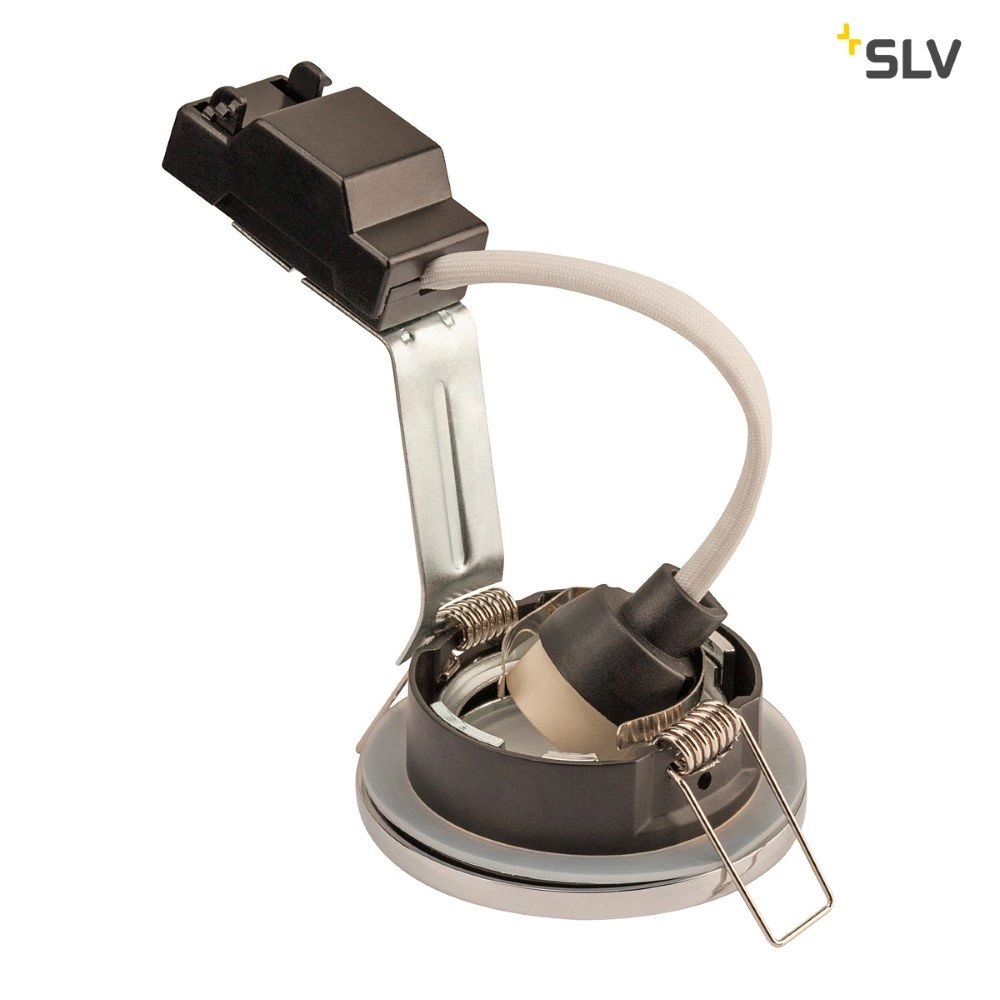 Einbaustrahler Dolix Out GU10 Round Für Außenchrom SLV 4024163194839