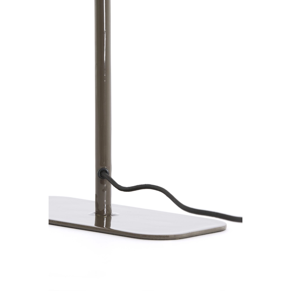 Nachttischlampe Elenie 25x13 cm – glänzend dunkelbraun Light & Living 8717807818876