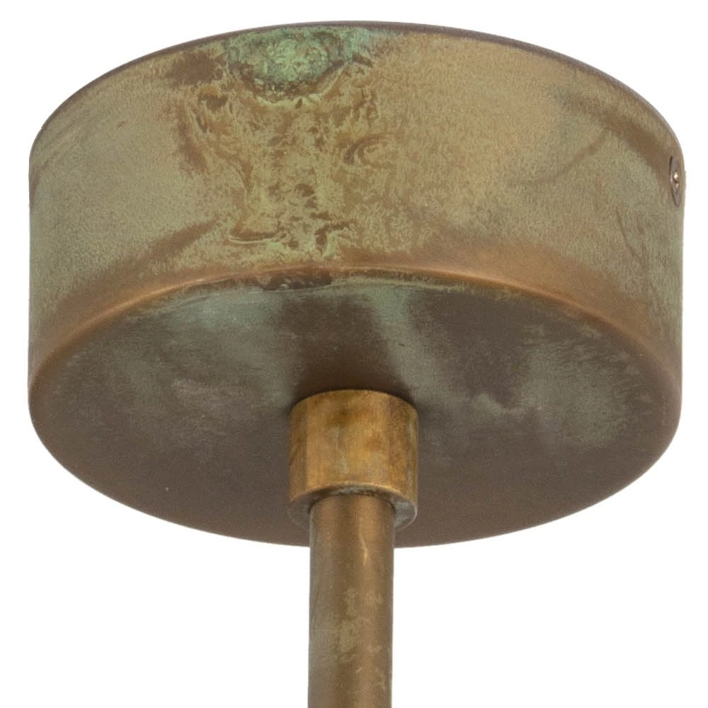 Messing Hängelampe Maritiem 15 cm Bronenbruin Franssen 8021035013195