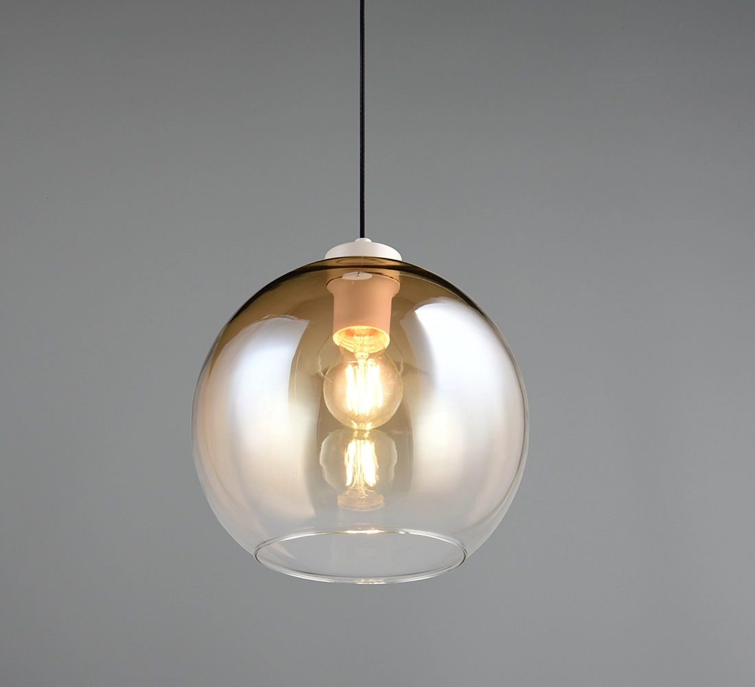 Pendellampe Liora Bernsteinglas Trio 4017807682380