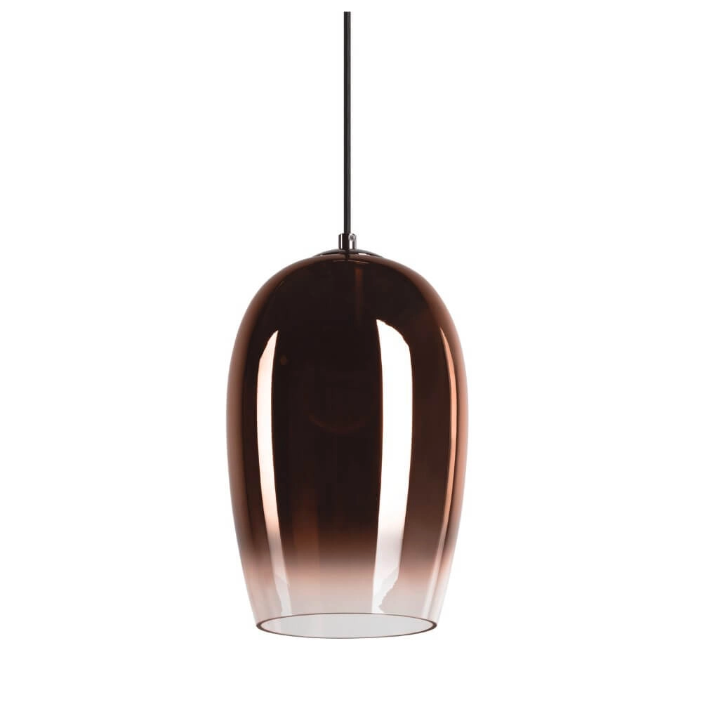 Hängelampe aus Glas Pantilo Kupferglas - Ø 18cm SLV 4024163266406