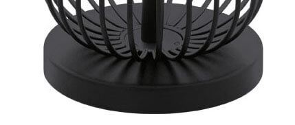 Schwarze Tischlampe Roccamena Eglo 9002759436391