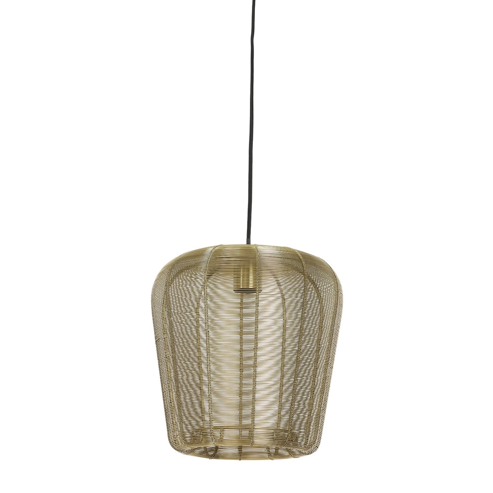 Goldene Pendellampe Adeta Ø 28cm Light & Living 8717807601027