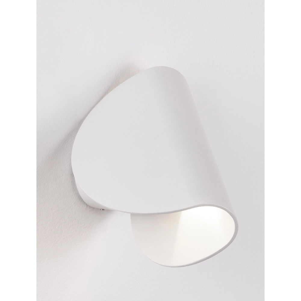 Design-Wandleuchte Arabella weiß