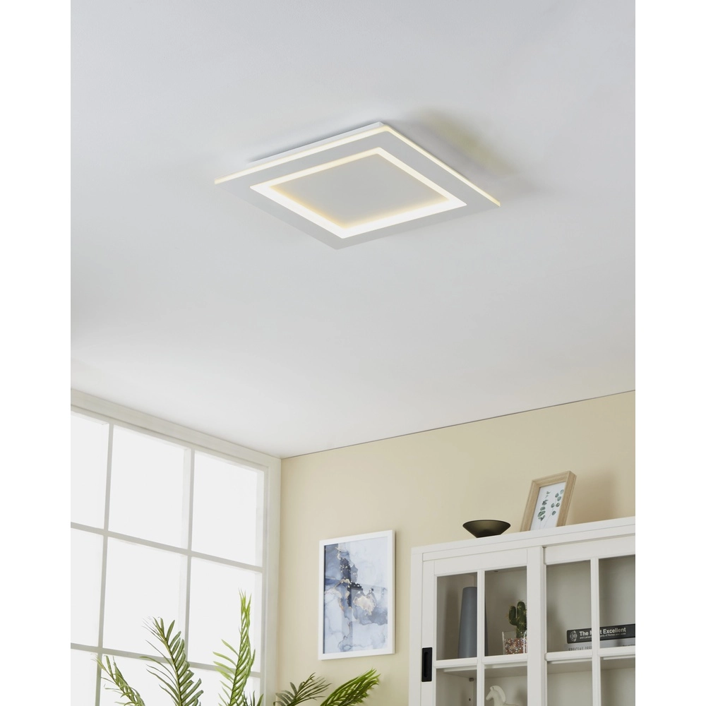 Zigbee-Deckenlampe Padrogiano-Z 45x45 cm Eglo 9008606244188