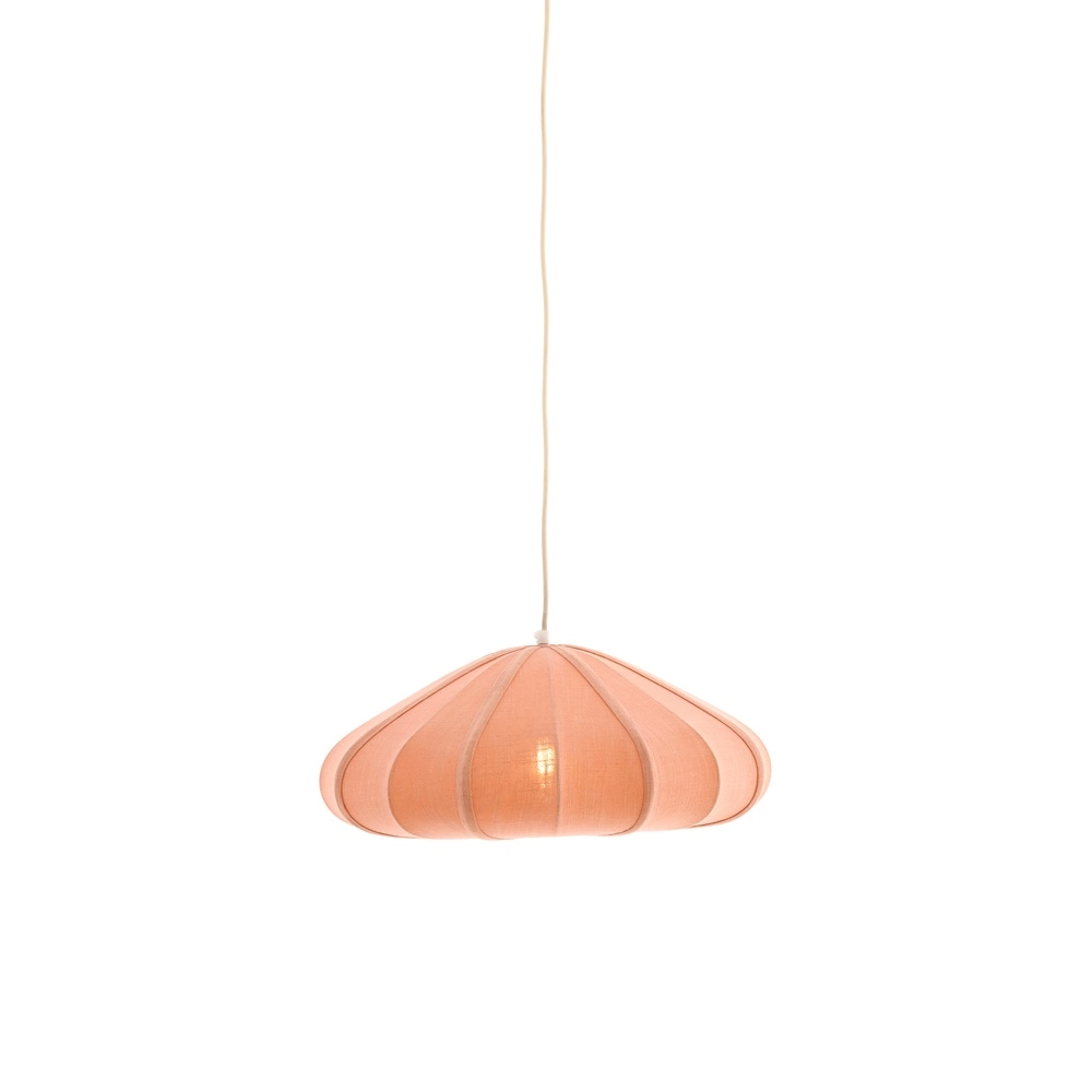 Stoff-Pendellampe Cesano Ø 50cm – hellrosa Light & Living 8717807779283