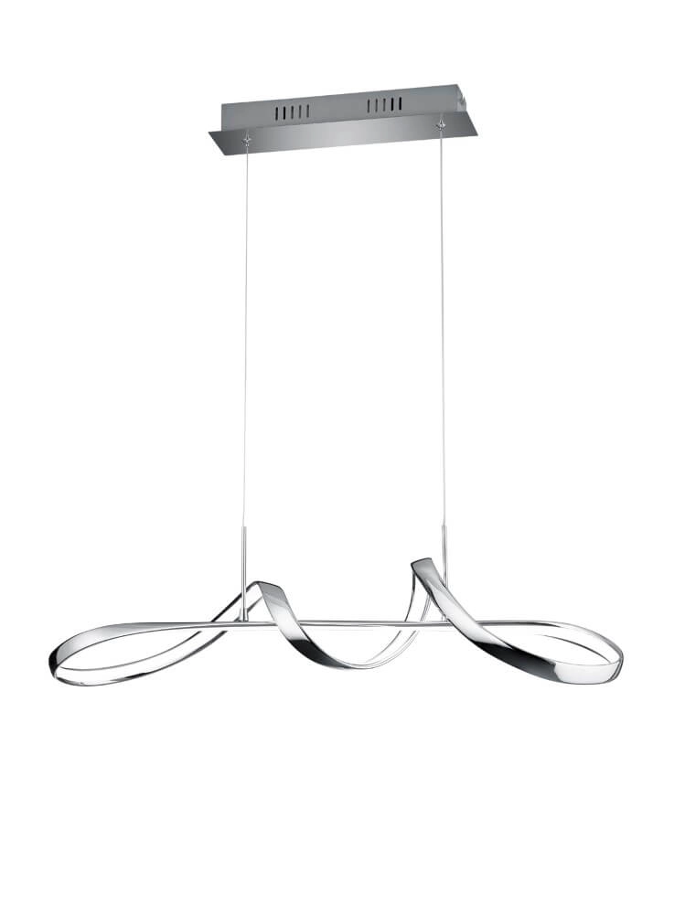 LED-Hängelampe Perugia Chrom