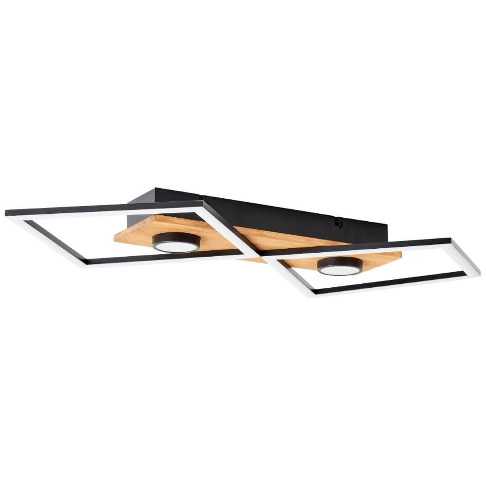 LED-Deckenleuchte aus Holz Woodbridge M Brilliant 4004353409707