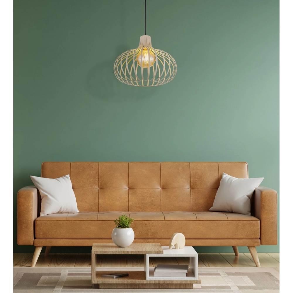 Design-Pendellampe Mateo Sahne Globo 9007371513888
