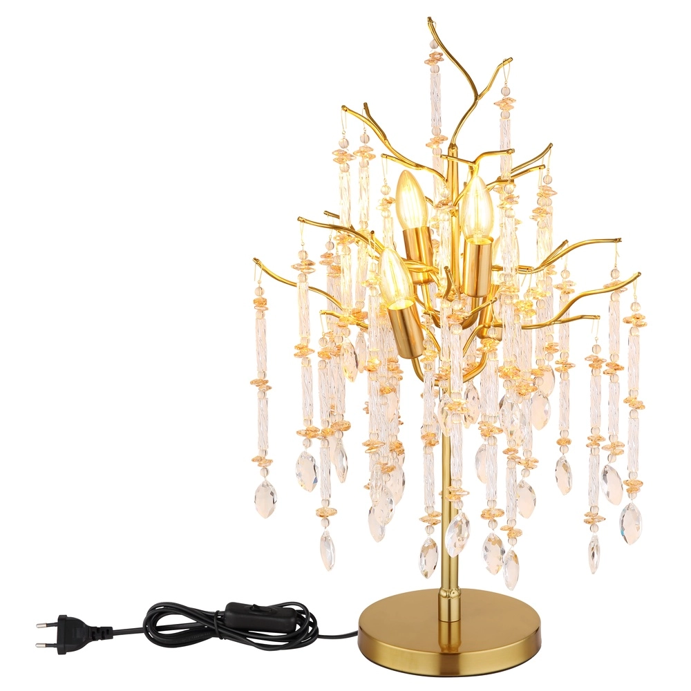 Tischlampe Gloria Gold Globo 9007371576005