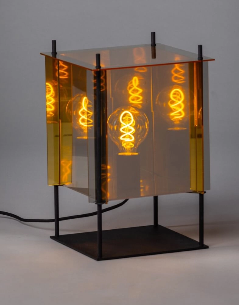 Quadratische Tischlampe Cube 38cm ETH 8720195304890