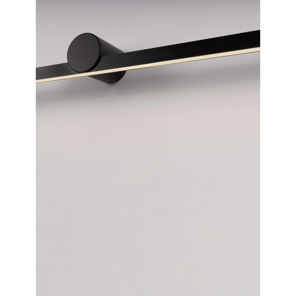 Design-Wandleuchte Breggo Schwarz 81cm Lyora 5212017447425