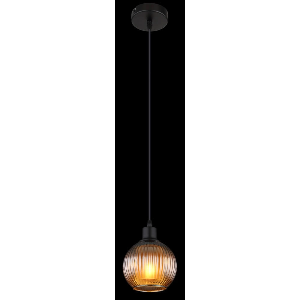 Pendelleuchte Zumba Rauchglas Ø 15cm Globo 9007371446827