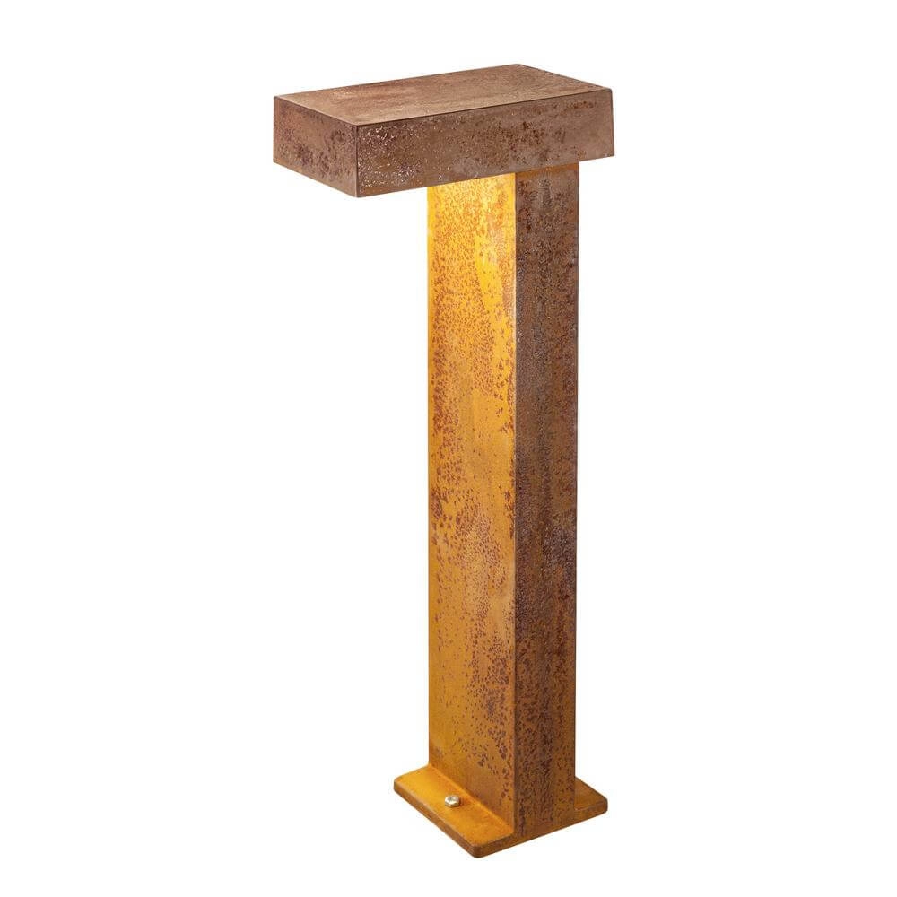 Beleuchtung des Weges Rusty 70cm rostbraun