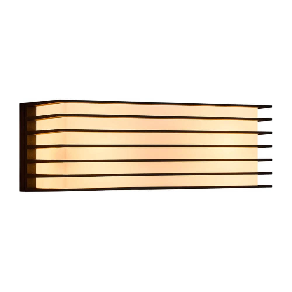 Wandleuchte Fluctus schwarzes Rechteck Nordlux 5704924015601