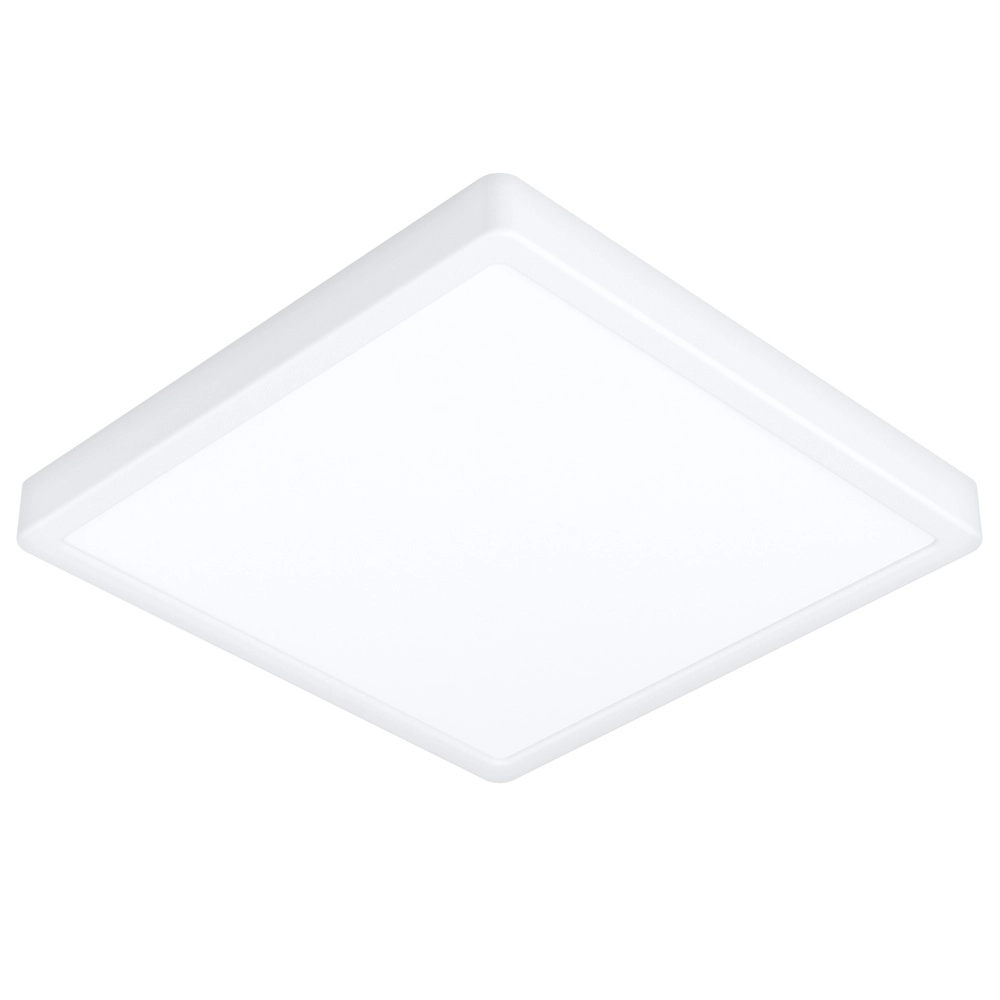 Deckenlicht IP44 Fueva 6 Quadrat – Weiß – 29x29 cm