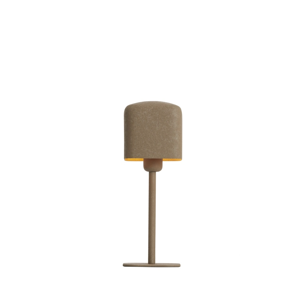 Nachttischlampe Elenie 13x13 cm – matt dunkelbraun Light & Living 8717807818685