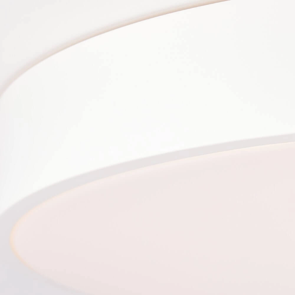 Weiße LED-Deckenleuchte Slimline Ø 49cm Brilliant 4004353375842