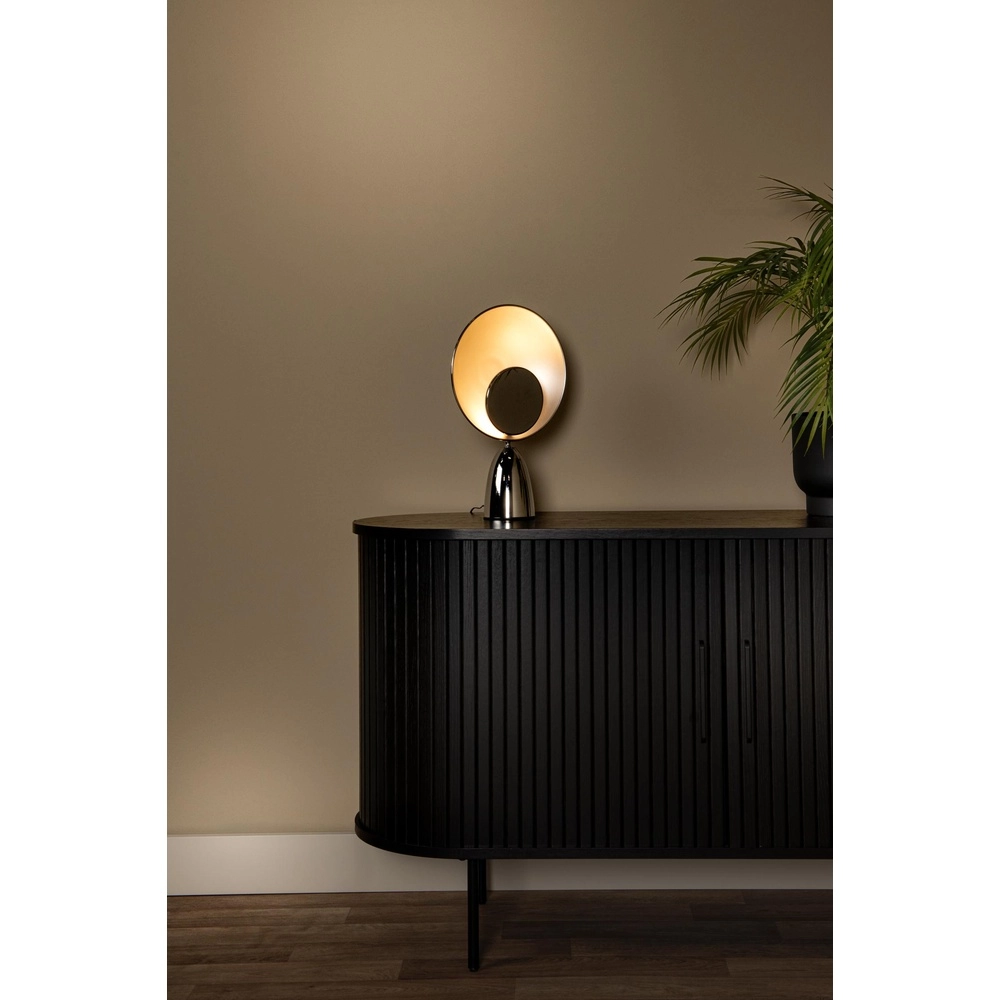 Design-Tischlampe Castamar Ø 25,5 cm Chrom Lucide 5411212345837