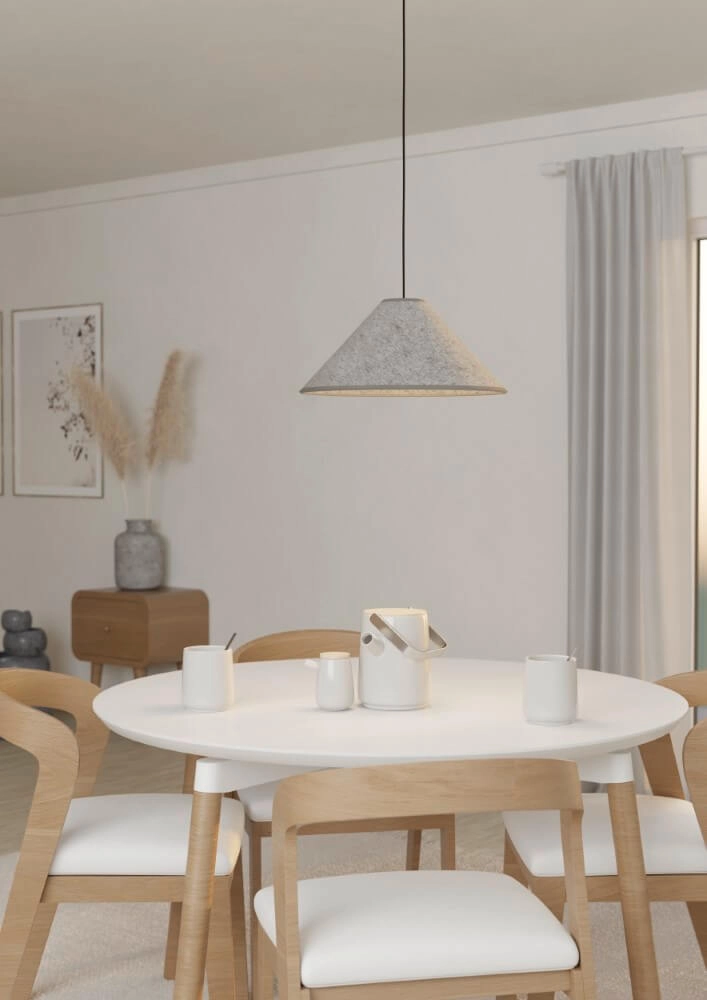 Textil-Hängelampe Alsager Ø 41cm Eglo 9002759439842