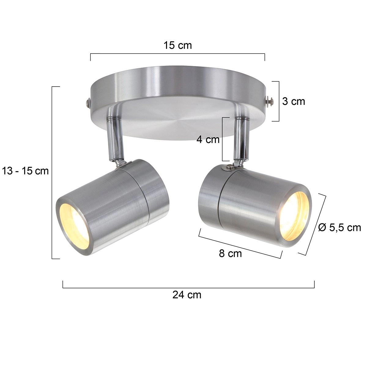 Strahler Upround LED Steinhauer 8712746130072