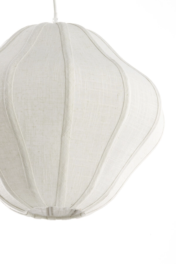 Weiße Pendelleuchte Sukau Ø 38,5cm Light & Living 8717807763732