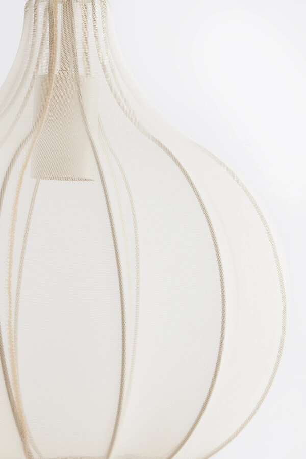 Cremefarbene Pendelleuchte Elati Ø 29cm japandi Light & Living 8717807702717