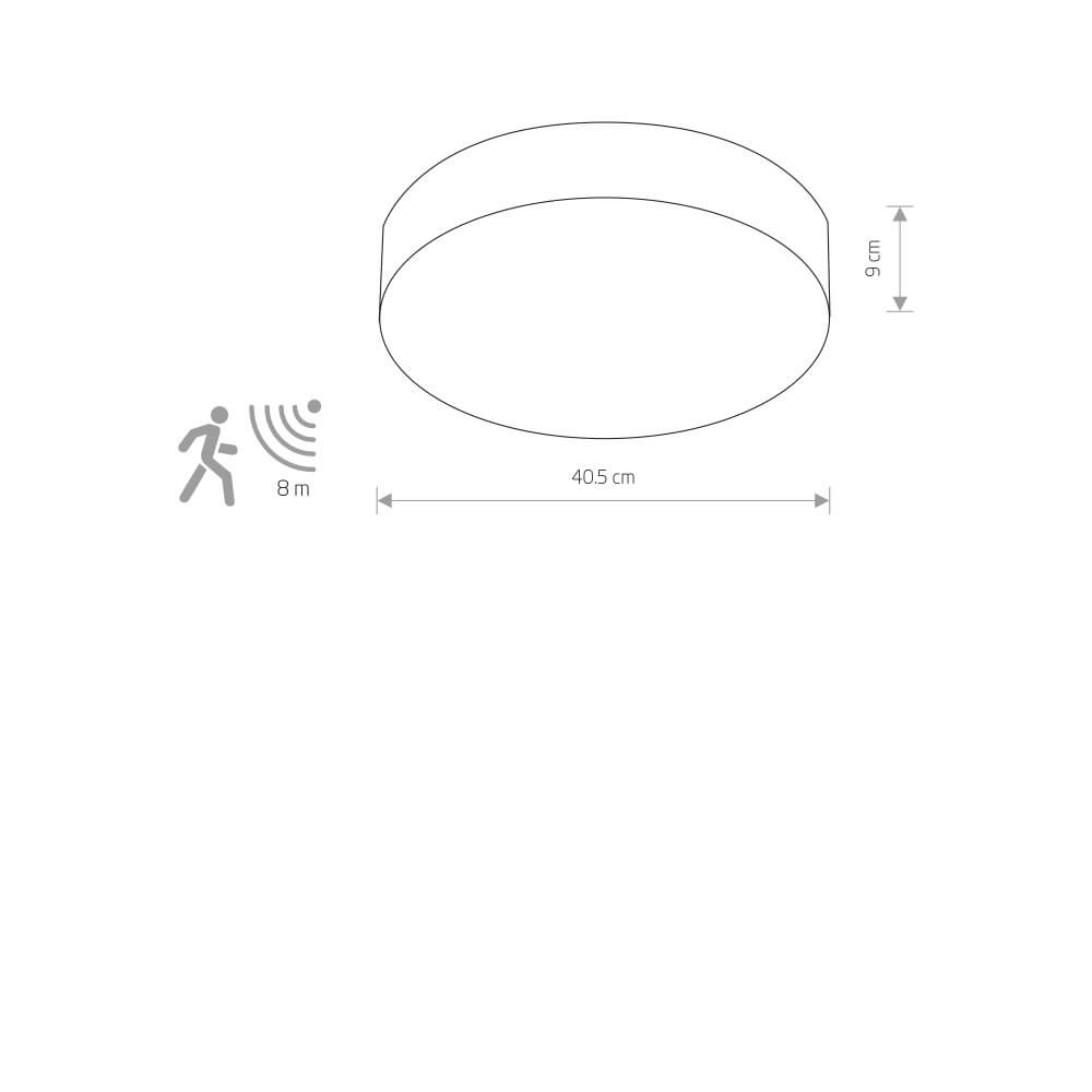 Bewegungssensorlampe für Innen Arena Lyora 5903139101776